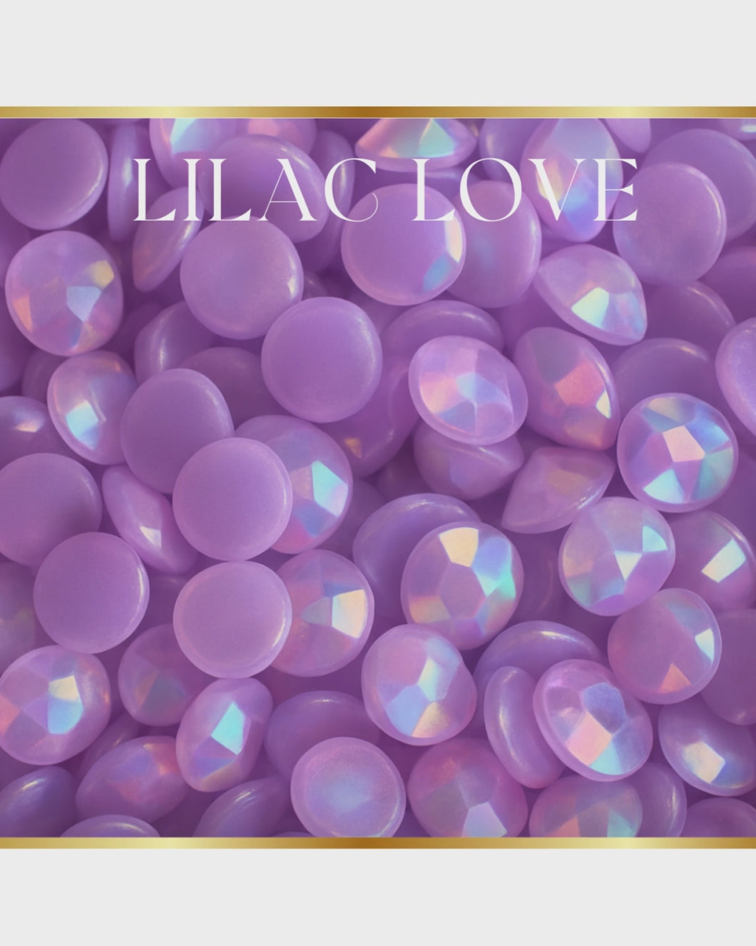Rhinestone- Lilac Love